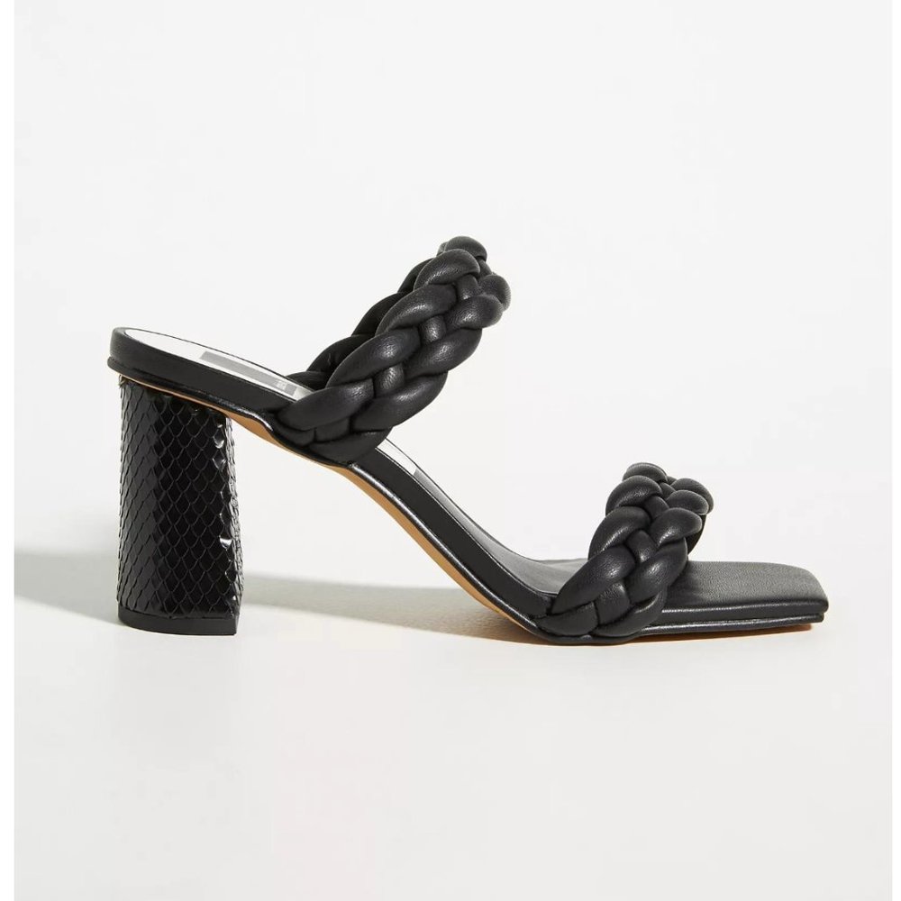 Dolce Vita Paily Heels Black womens size 8.5